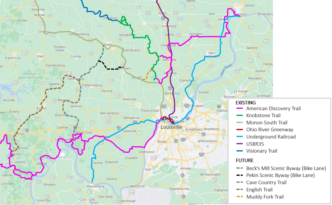 Knobstone trail google maps best sale